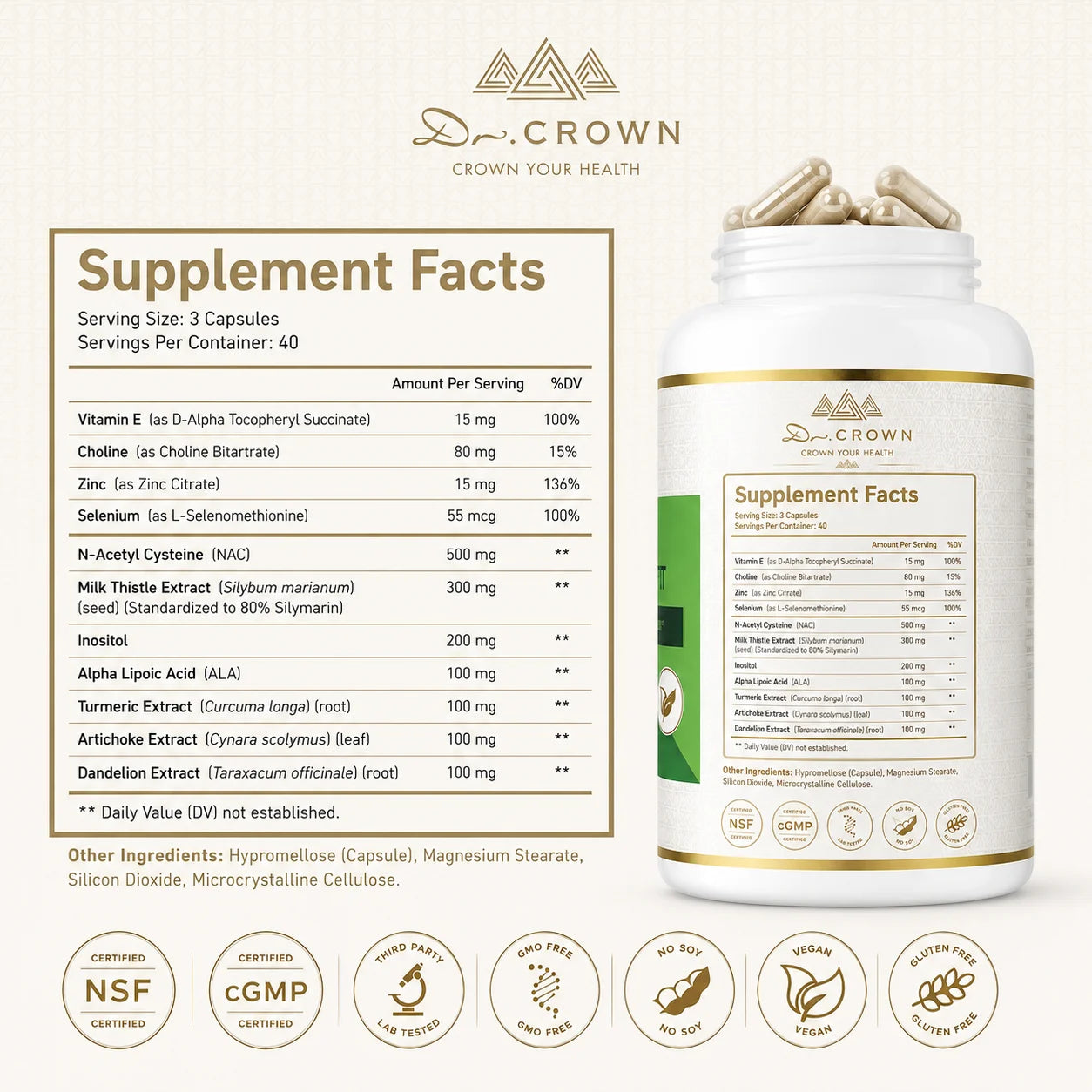 Dr. Crown Liver Support